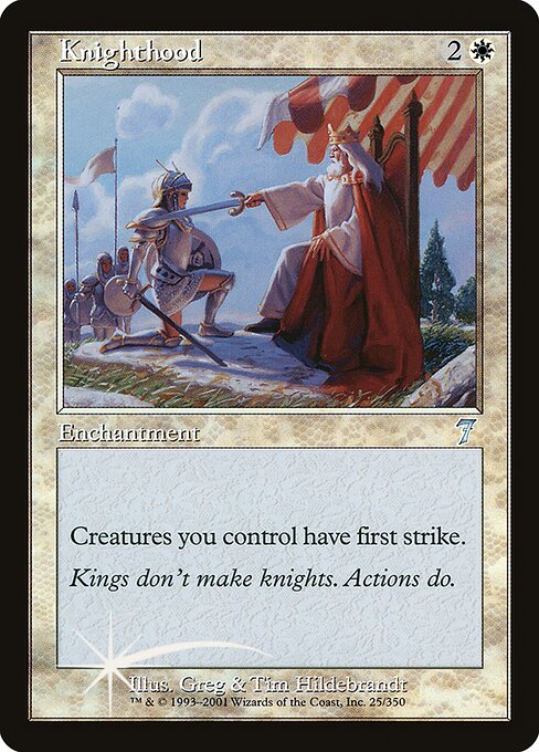 7ED: Knighthood (Foil)