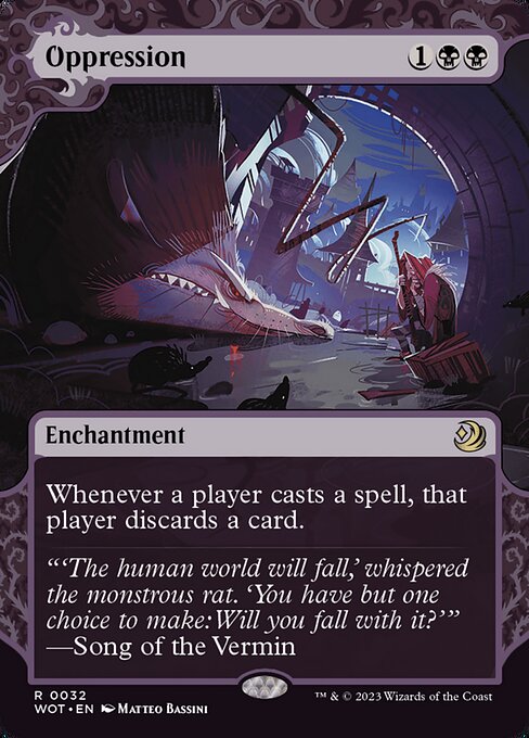 WOT: Oppression (Foil)