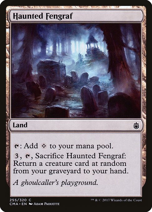 CMA: Haunted Fengraf