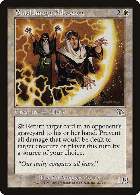 JUD: Shieldmage Advocate (Foil)