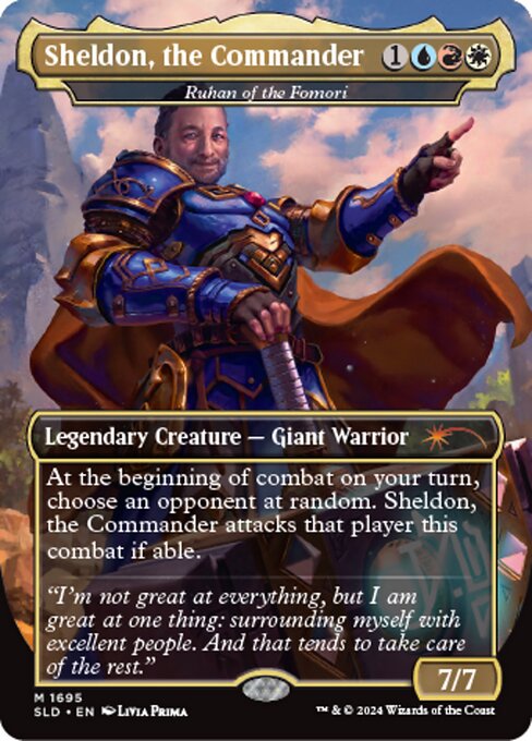 SLD: Sheldon, the Commander - Ruhan of the Fomori (Foil)
