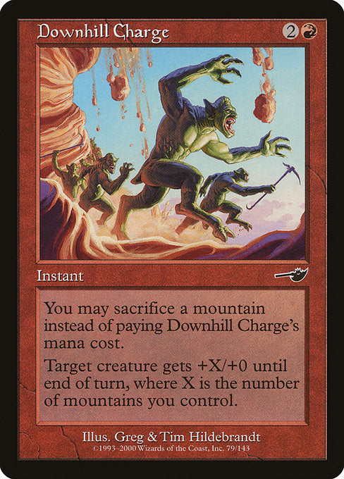 NEM: Downhill Charge (Foil)