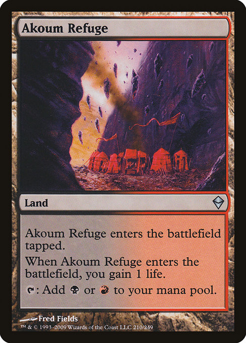 ZEN: Akoum Refuge (Foil)