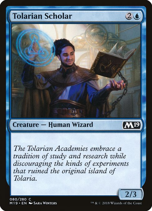 M19: Tolarian Scholar