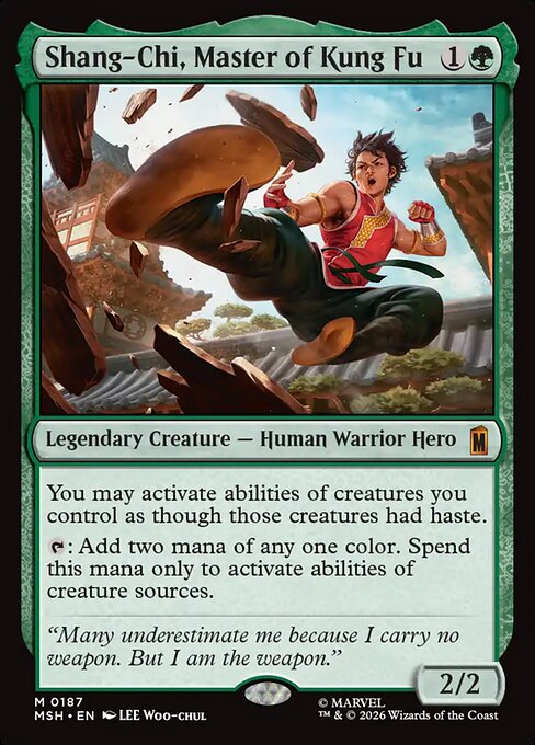 MSH: Shang-Chi, Master of Kung Fu