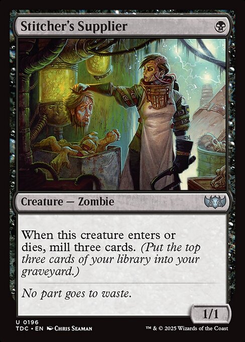 TDC: Stitcher's Supplier