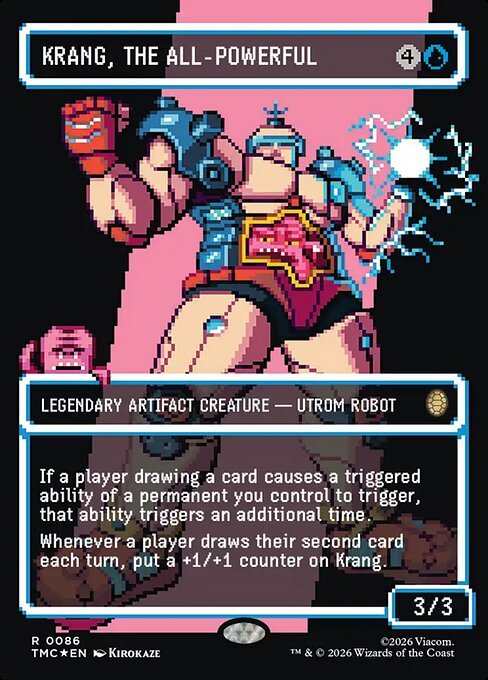 TMC: Krang, the All-Powerful (Borderless) (Surge Foil)
