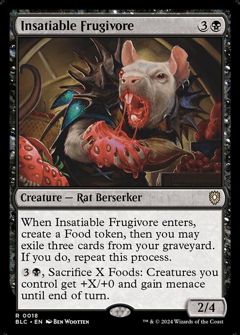 BLC: Insatiable Frugivore