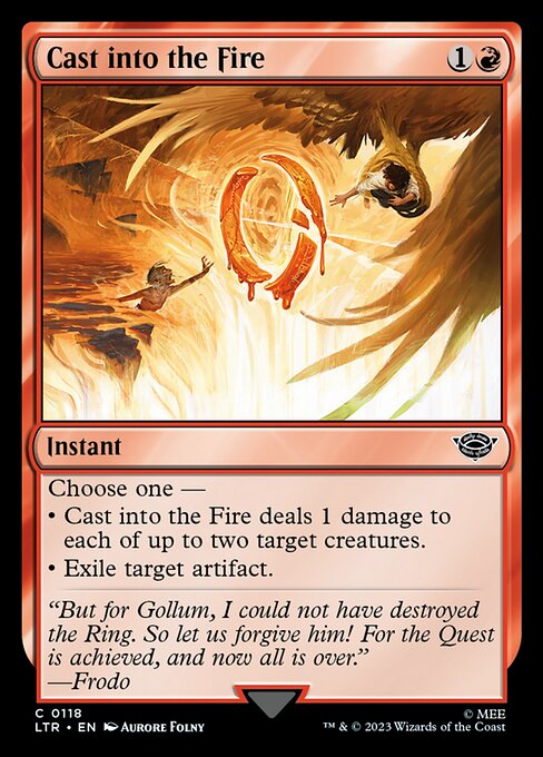 LTR: Cast into the Fire