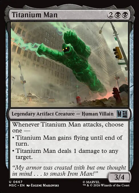MSC: Titanium Man