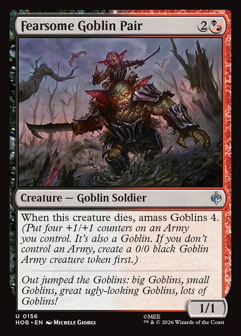 HOB: Fearsome Goblin Pair