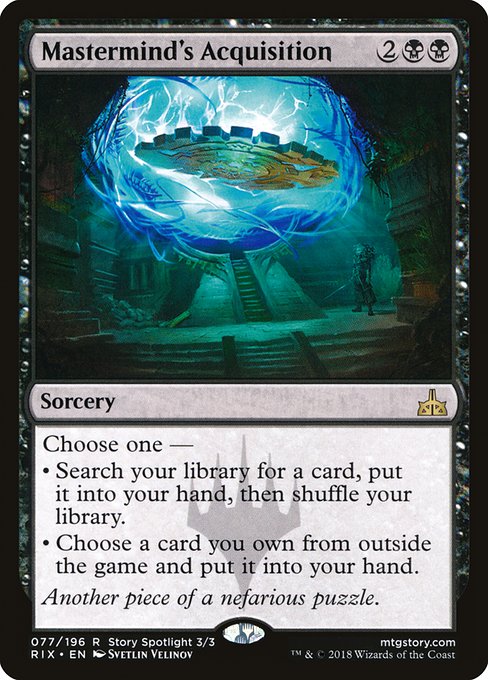 RIX: Mastermind's Acquisition