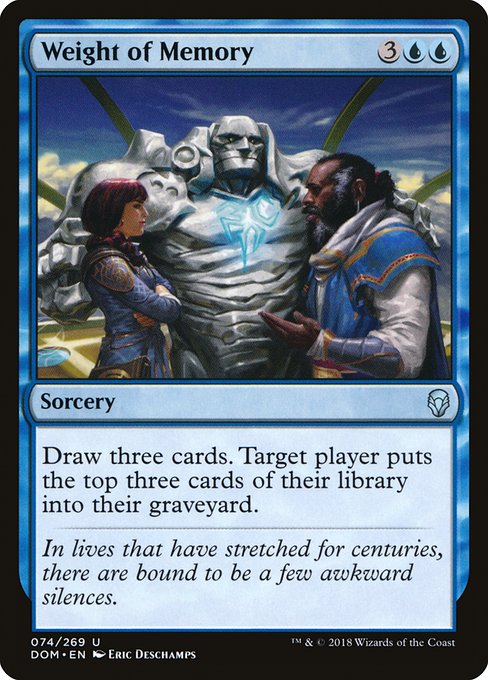 DOM: Weight of Memory (Foil)