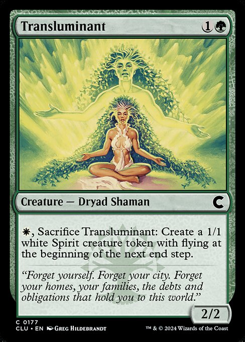 CLU: Transluminant