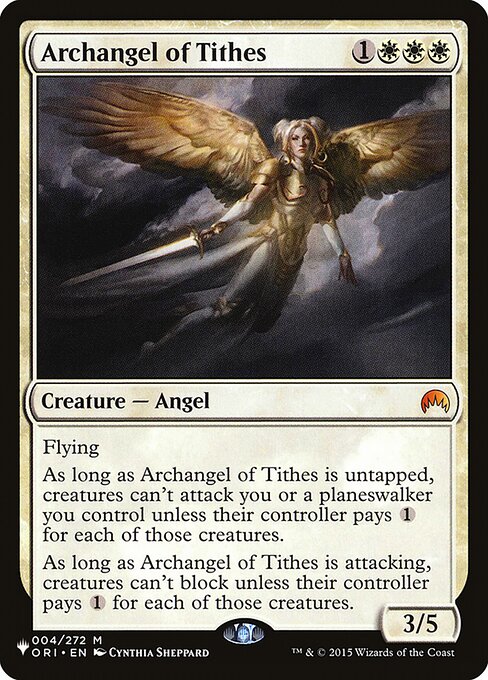 PLST: Archangel of Tithes (Foil)