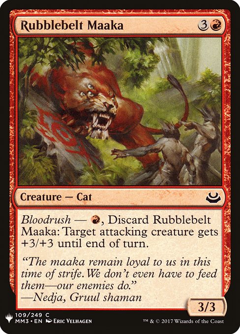 PLST: Rubblebelt Maaka