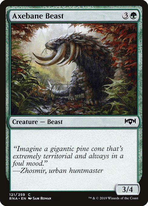 RNA: Axebane Beast (Foil)