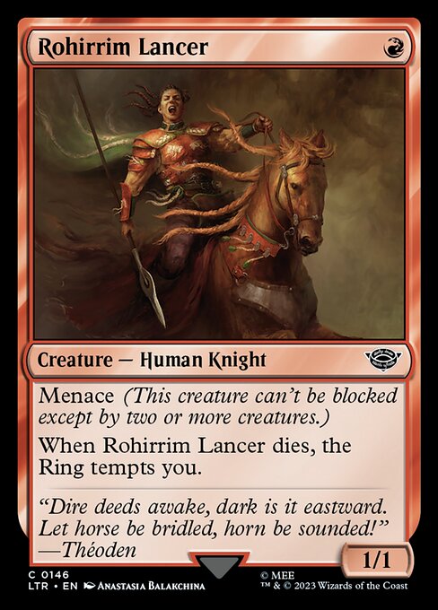 LTR: Rohirrim Lancer