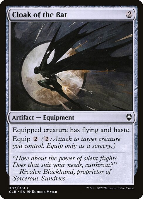 CLB: Cloak of the Bat (Foil)