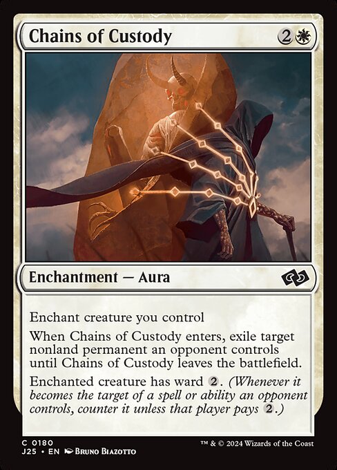J25: Chains of Custody