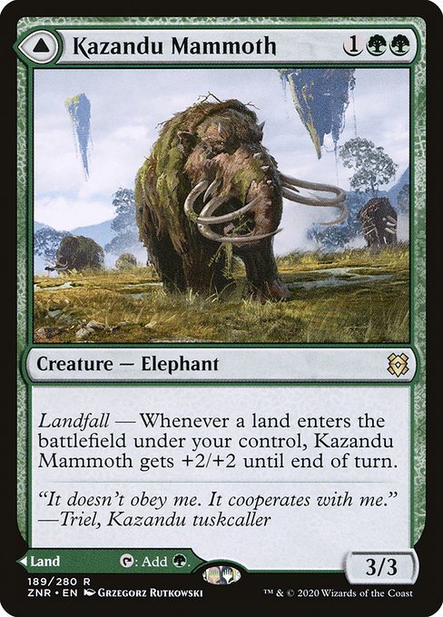 ZNR: Kazandu Mammoth (Foil)