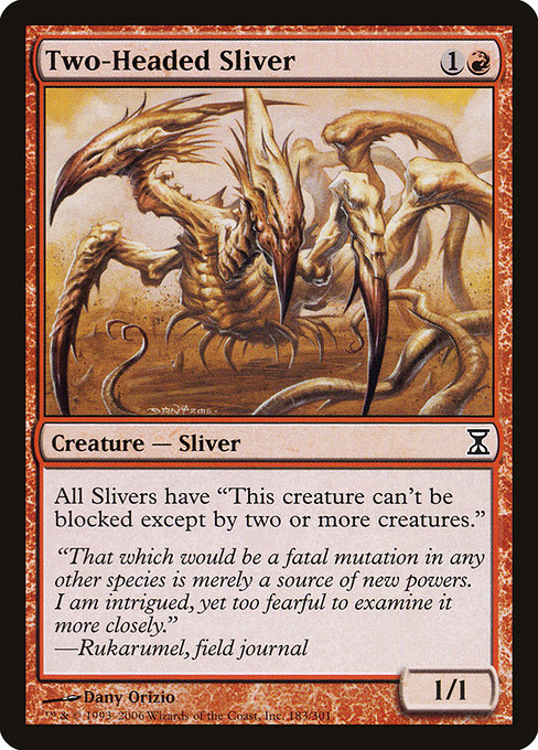 TSP: Two-Headed Sliver (Foil)