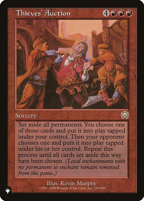 PLST: Thieves' Auction