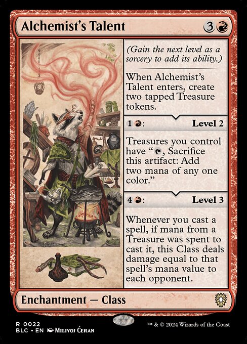 BLC: Alchemist's Talent