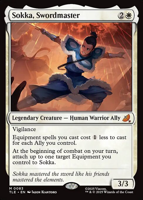 TLE: Sokka, Swordmaster (Foil)