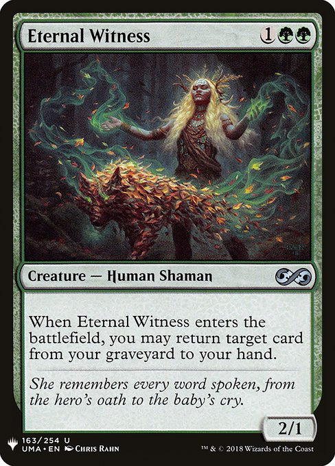 PLST: Eternal Witness (UMA)