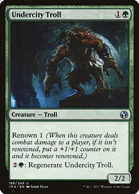 IMA: Undercity Troll (Foil)