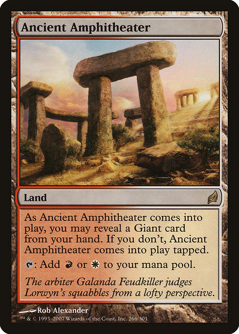 LRW: Ancient Amphitheater