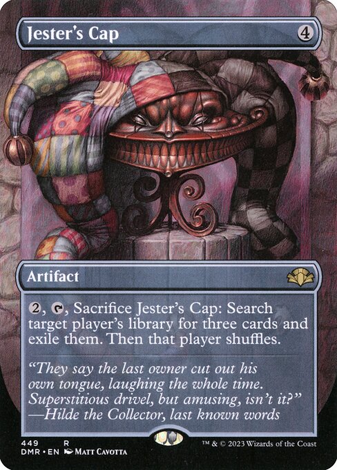 DMR: Jester's Cap (Borderless) (Foil)