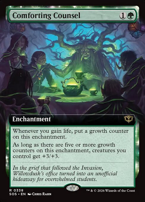 SOS: Comforting Counsel (Extended Art) (Foil)