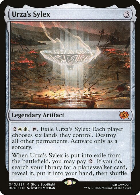 BRO: Urza's Sylex (Foil)