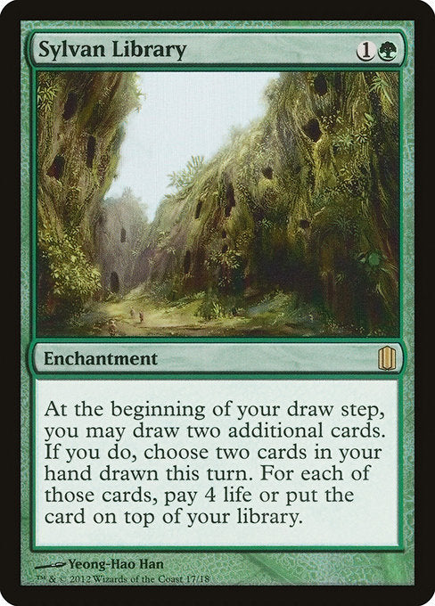 CM1: Sylvan Library (Foil)