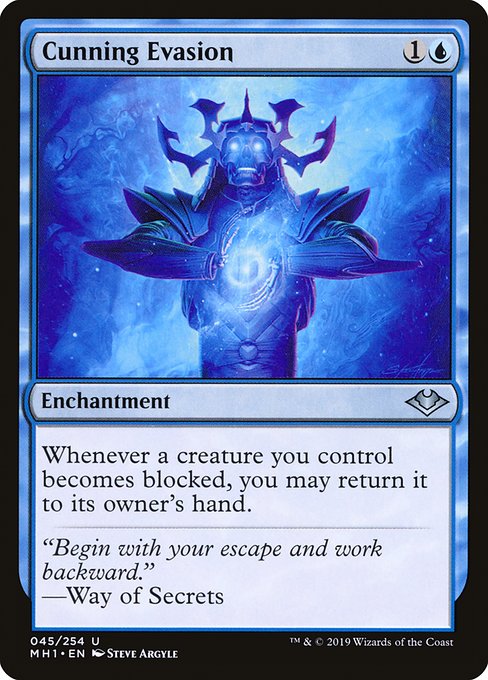 MH1: Cunning Evasion (Foil)