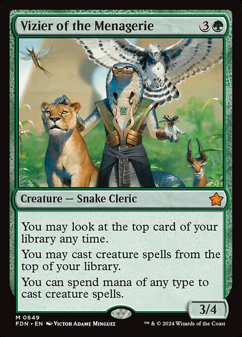 FDN: Vizier of the Menagerie