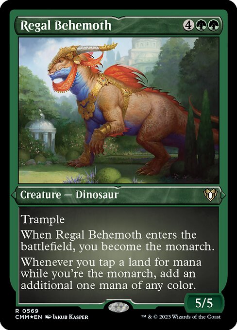 CMM: Regal Behemoth (Foil Etched)
