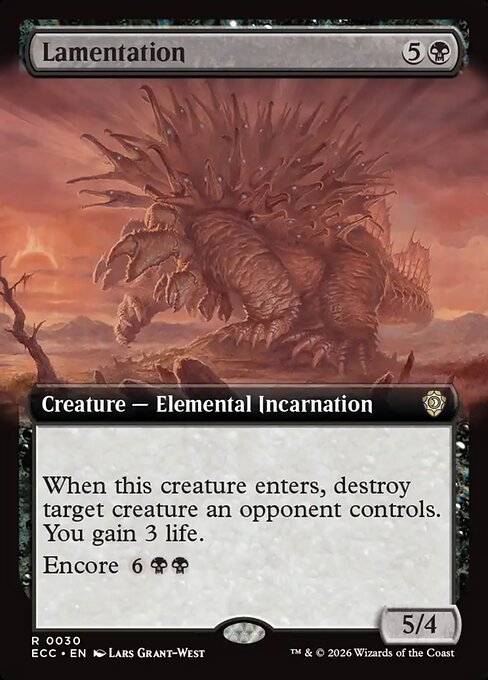 ECC: Lamentation (Extended Art)