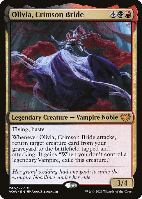 VOW: Olivia, Crimson Bride (Foil)