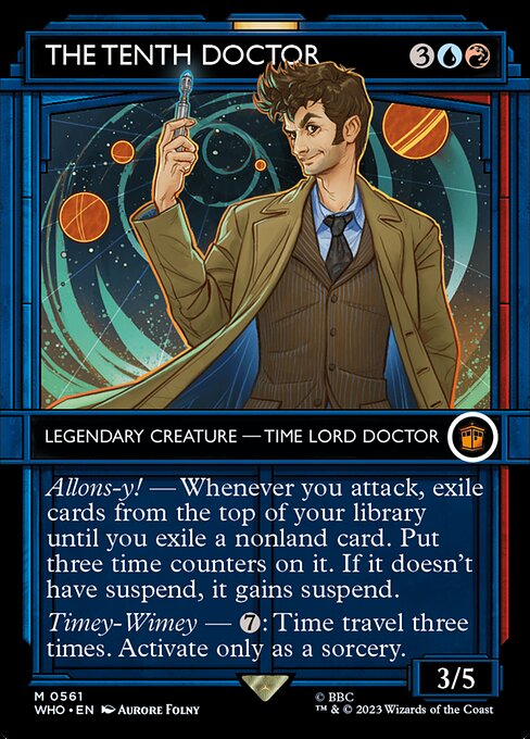 WHO: The Tenth Doctor (Showcase) (Foil)