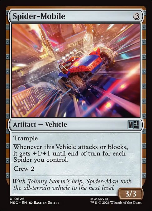 MSC: Spider-Mobile