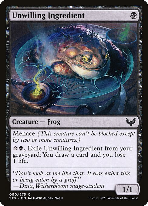 STX: Unwilling Ingredient (Foil)