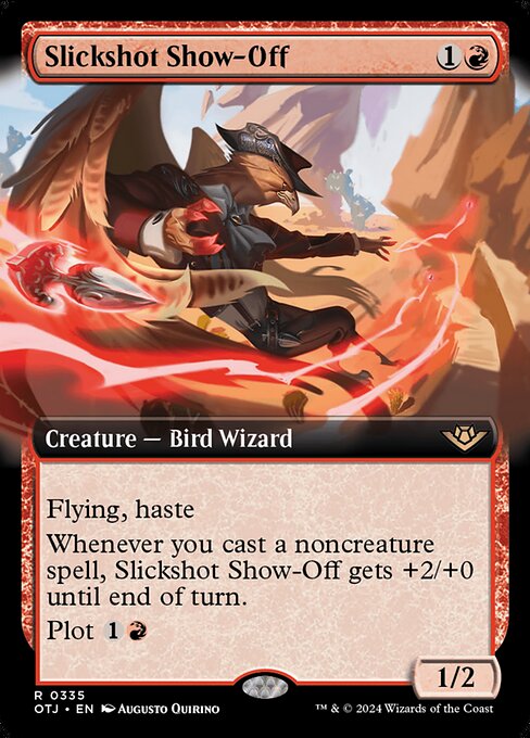 OTJ: Slickshot Show-Off (Extended Art) (Foil)