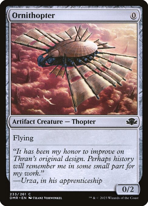 DMR: Ornithopter (Foil)