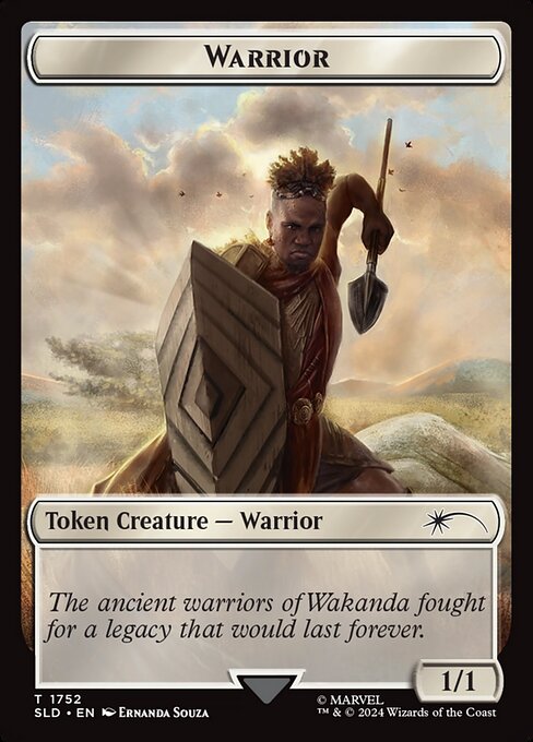 SLD: Warrior Token (Foil)