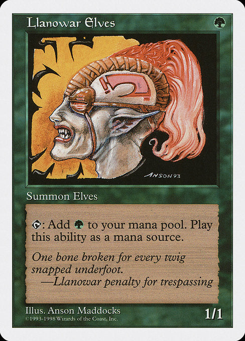 ATH: Llanowar Elves