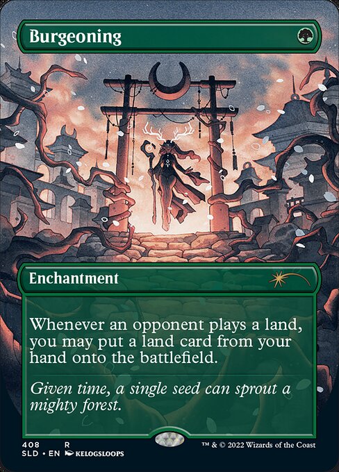 SLD: Burgeoning (Borderless) (Foil)