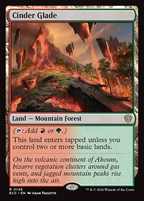 ECC: Cinder Glade